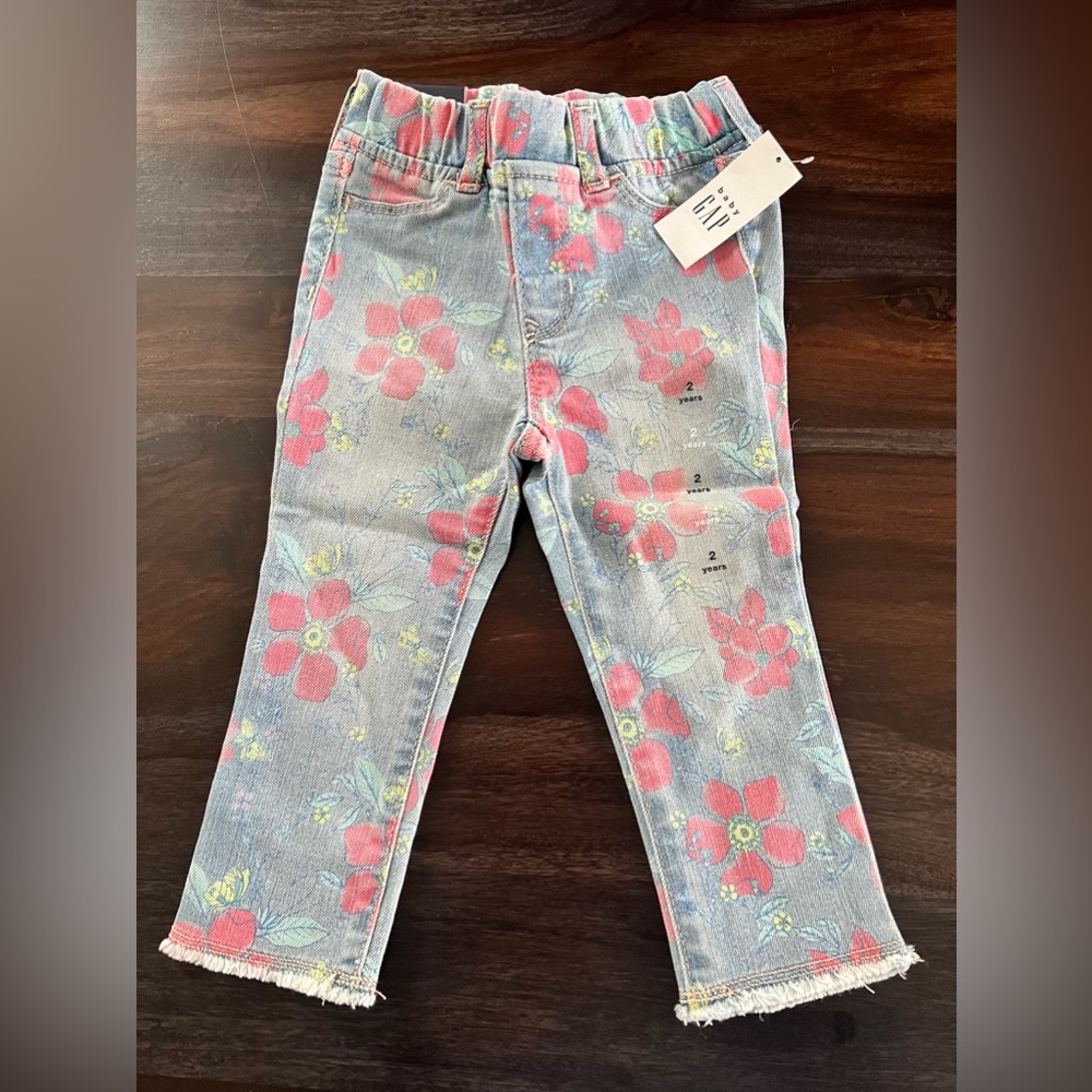 Pair #2: Toddler Girls - High Stretch Jeggings (2 Years)